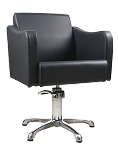 Silla Kurva Eurostil para peluquería profesional – diseño moderno con bomba hidráulica