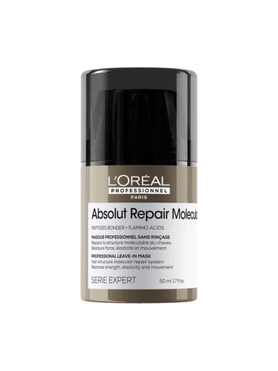 Mascarilla sin aclarado Absolut Repair Molecular mini tamaño 50 ml