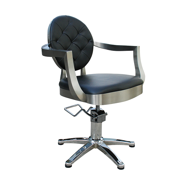 Silla de peluquería CHIC Eurostil base estrella con bomba hidráulica ajustable