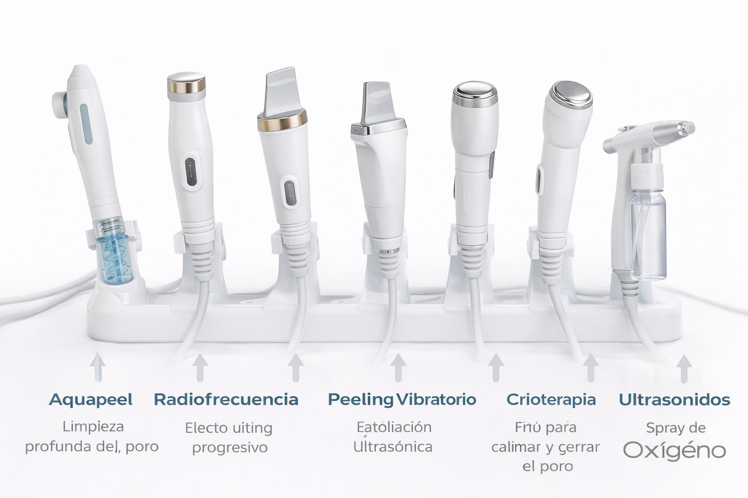 Práctica de Dermapen facial en curso de estética facial en Málaga