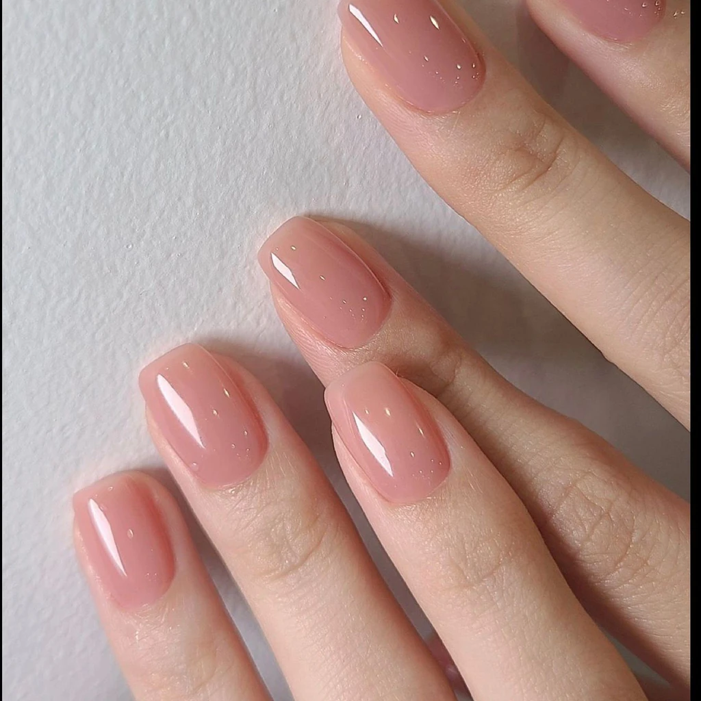 esmaltado permanente en Málaga centro acabado nude