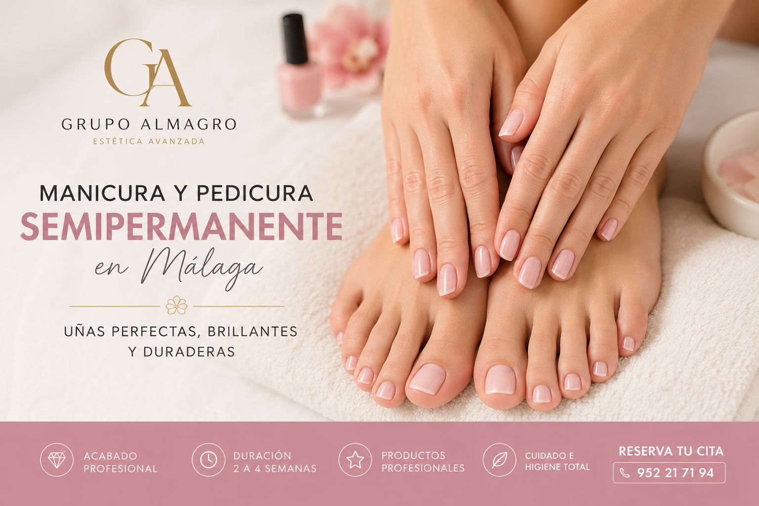 Manicura y Pedicura Semipermanente en Málaga: La Guía Más Completa para Lucir Uñas Perfectas