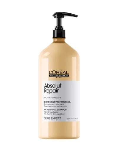Champú fortalecedor para cabello muy dañado Absolut Repair 1500 ml