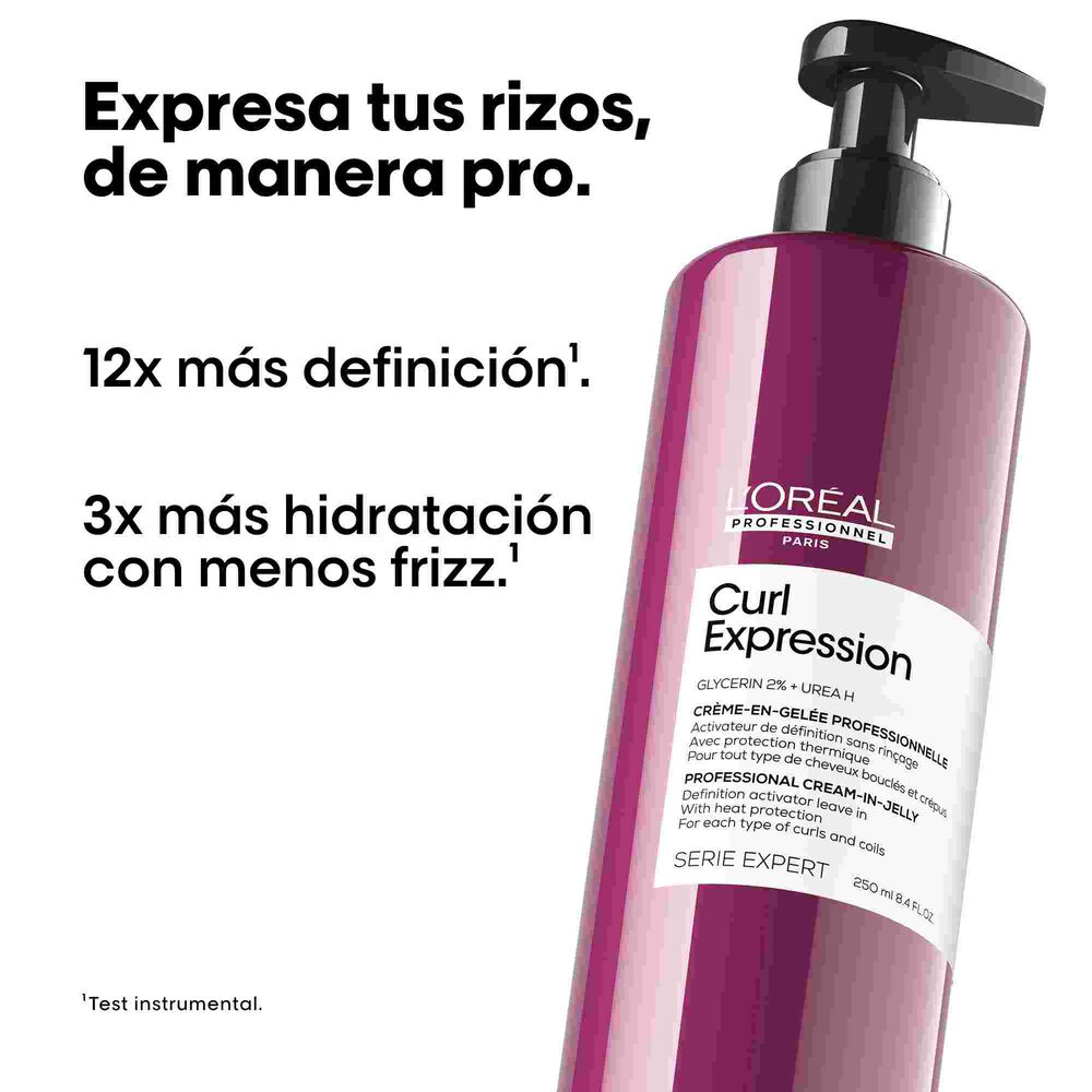 Crema definidora de rizos Curl Expression para cabello rizado y afro