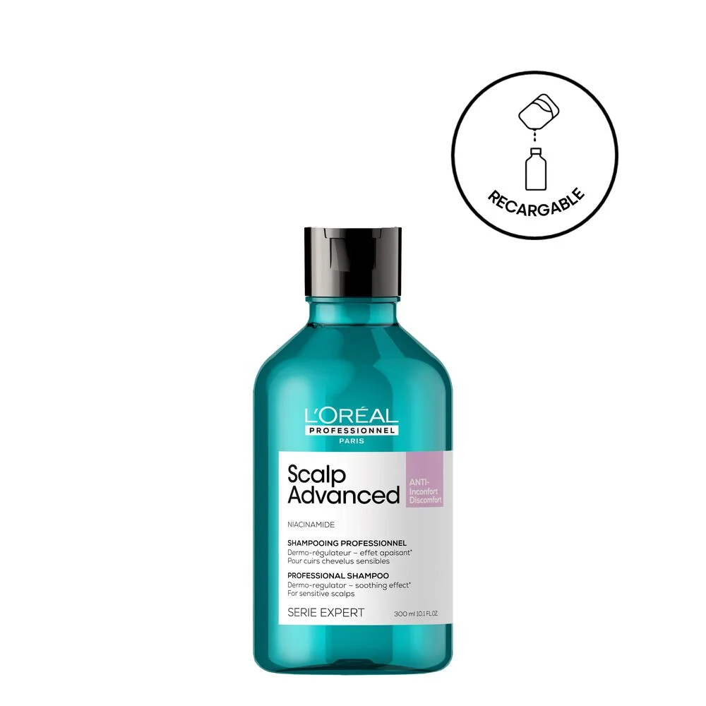 Champú calmante para cuero cabelludo sensible Scalp Advanced Anti Malestar 300 ml