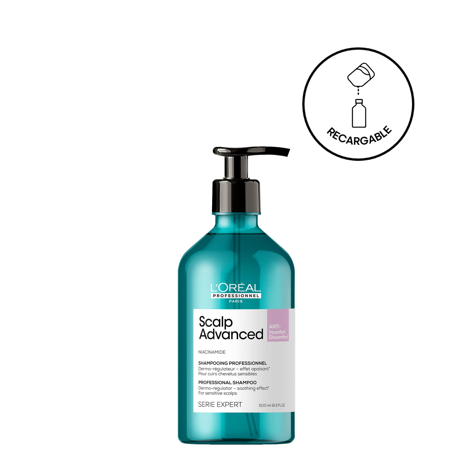 Champú para aliviar el picor del cuero cabelludo Scalp Advanced Anti Malestar 500 ml