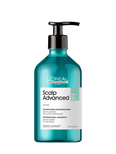 Champú para exceso de sebo en el cuero cabelludo Scalp Advanced 500 ml