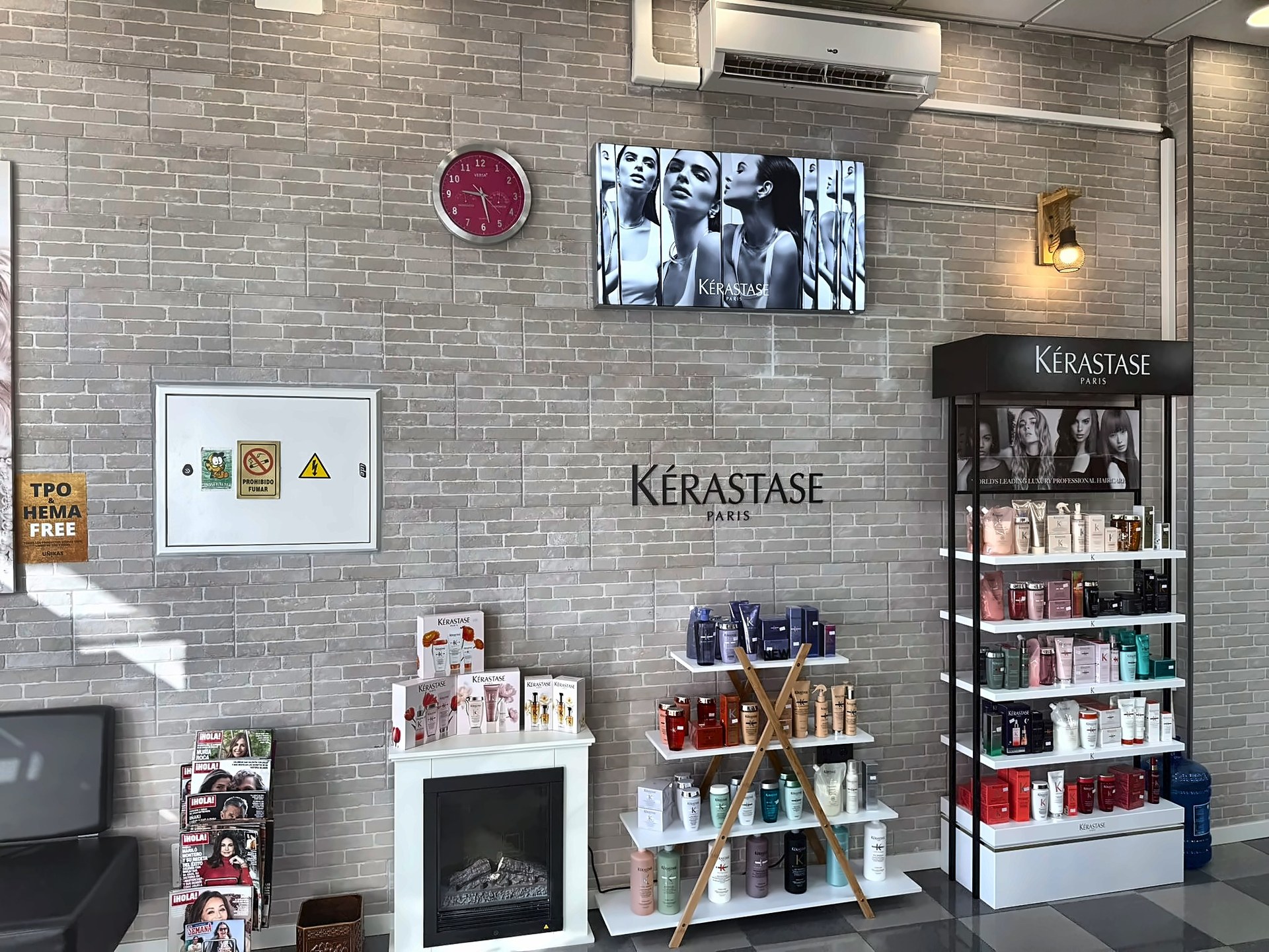 Espacio Kérastase Paris en peluquería de Málaga