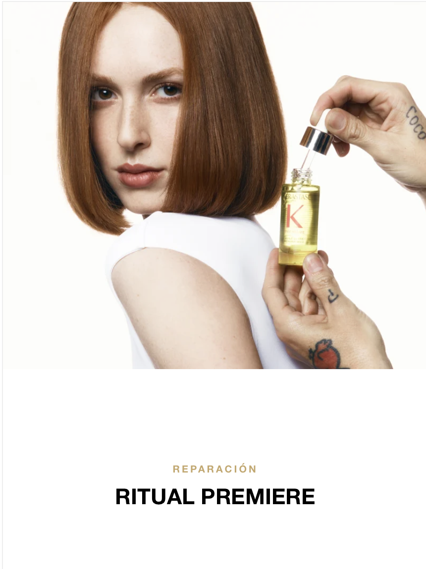 Ritual Première Kérastase para cabello dañado en Grupo Almagro Málaga