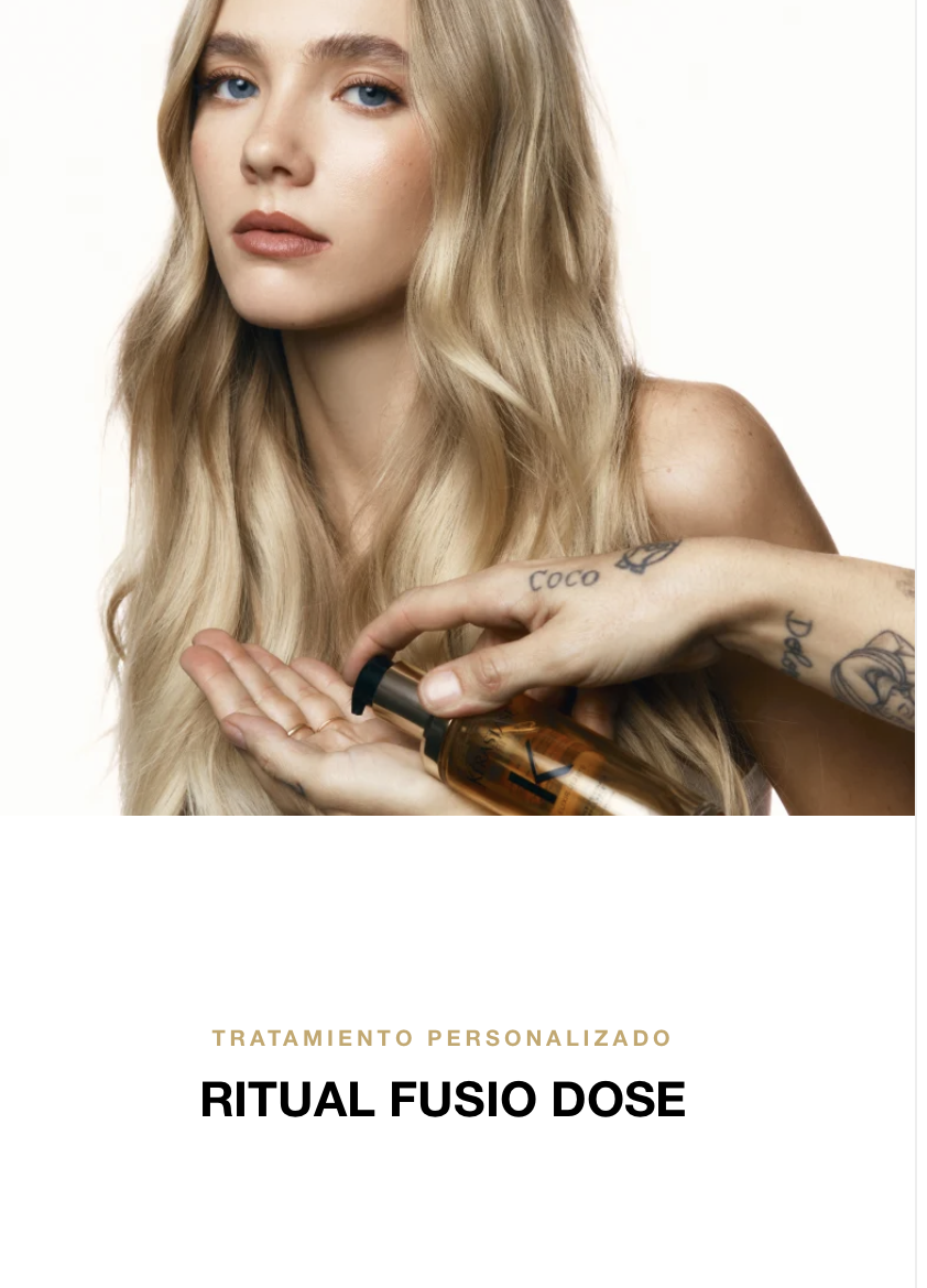 Ritual Fusio-Dose Kérastase personalizado en Grupo Almagro Málaga