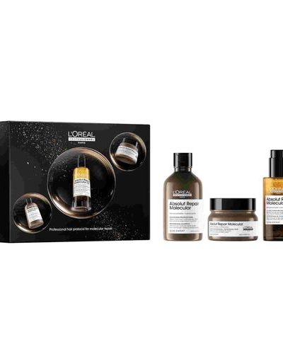 Cofre L’Oréal Trío Absolut Repair Molecular · Navidad 2026 · Grupo Almagro, Málaga