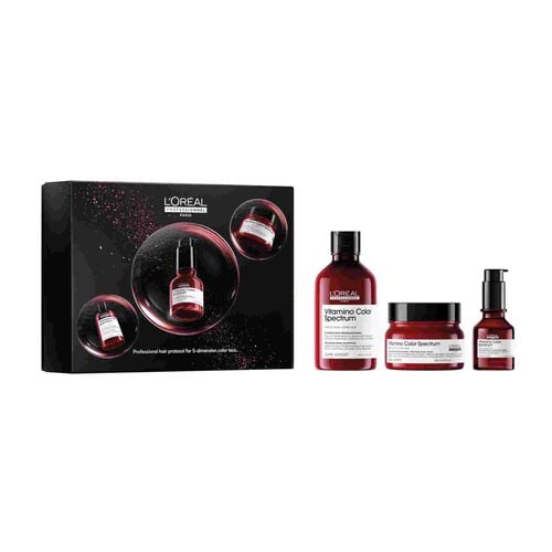 Cofre L’Oréal Trío Vitamino Color Spectrum · Navidad 2026