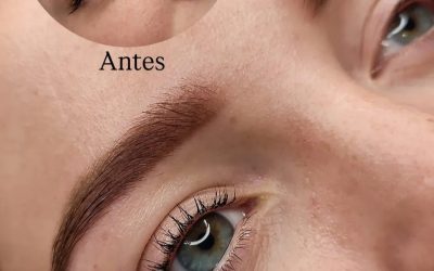 Cejas micropigmentadas con definición y simetría en Málaga.